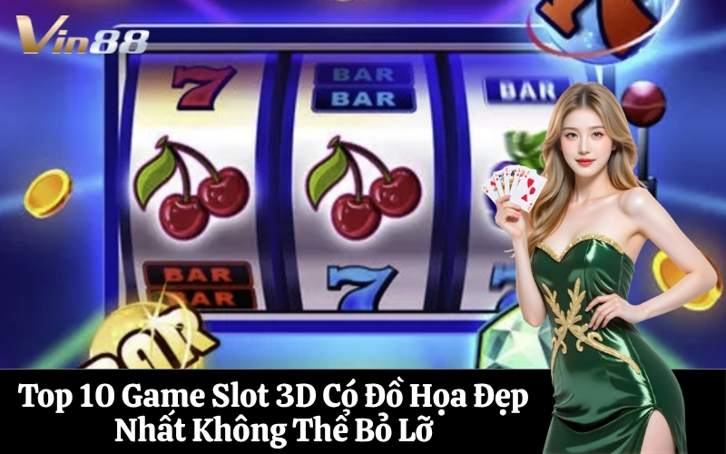 Top 10 Game Slot 3D Có Đồ Họa Đẹp Nhất Không Thể Bỏ Lỡ