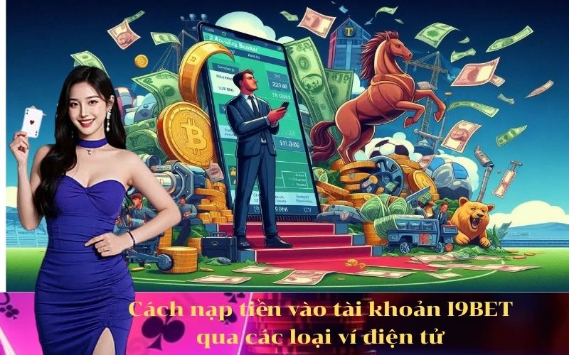 Cách nạp tiền vào tài khoản I9BET qua các loại ví điện tử